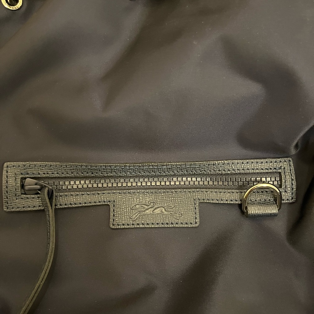 Longchamp Le Pilage Neoprene Bucket Bag - Navy - Picture 5 of 13